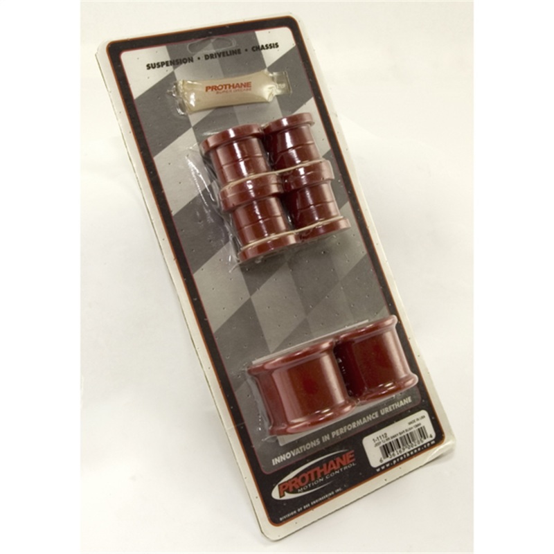 Jeep Wrangler Swaybar Bushing Kit - Rear - Rugged Ridge - 13mm Polyurethane - Red - `97-`06
